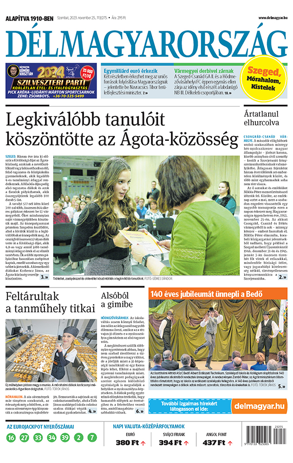 Lapszám: 2023.11.25.