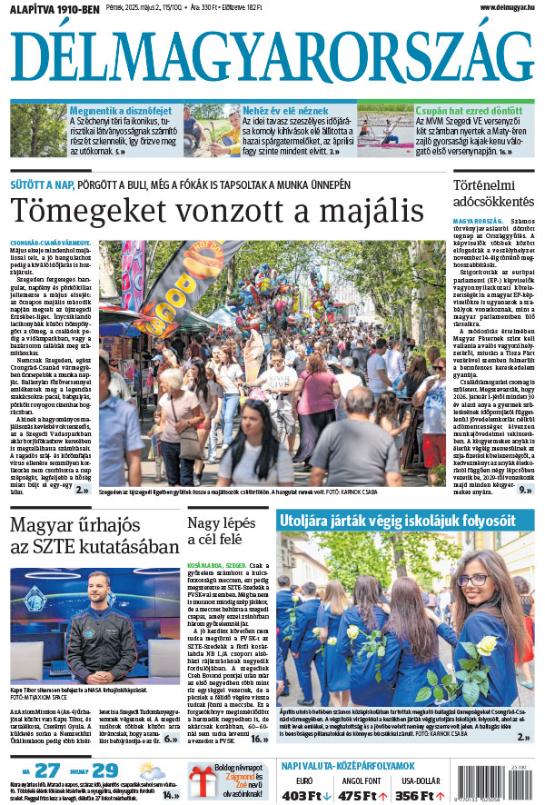 Lapszám: 2025.05.02. +MELLÉKLET