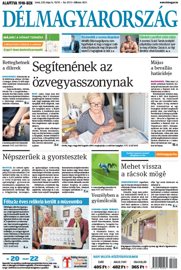 Lapszám: 2025.05.14.