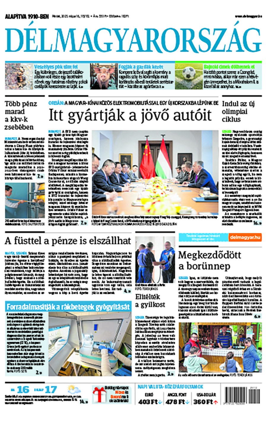 Lapszám: 2025.05.16. + melléklet