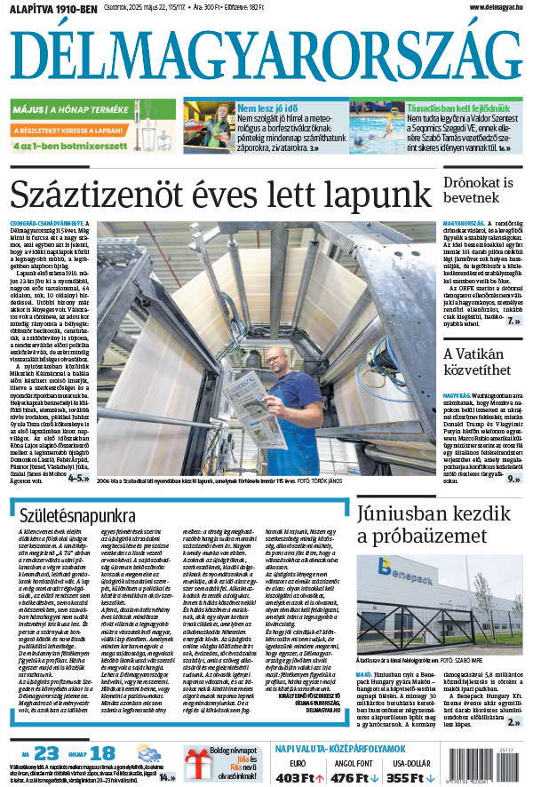 Lapszám: 2025.05.22.