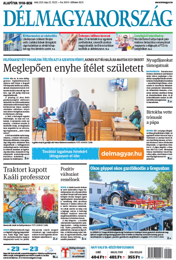 Lapszám: 2025.05.27.