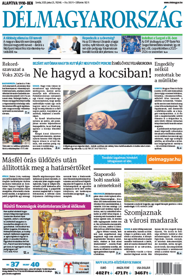 Lapszám: 2025.06.25.