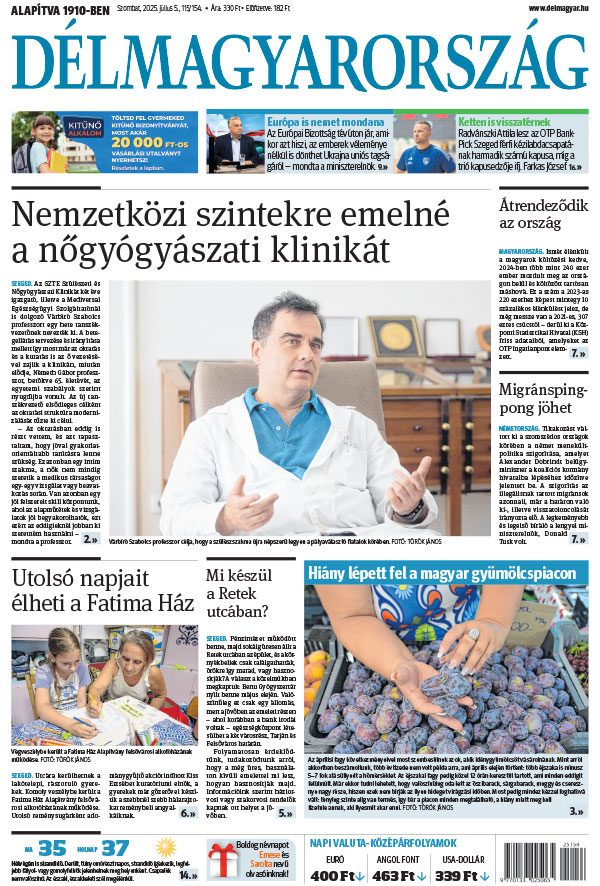 Lapszám: 2025.07.05.