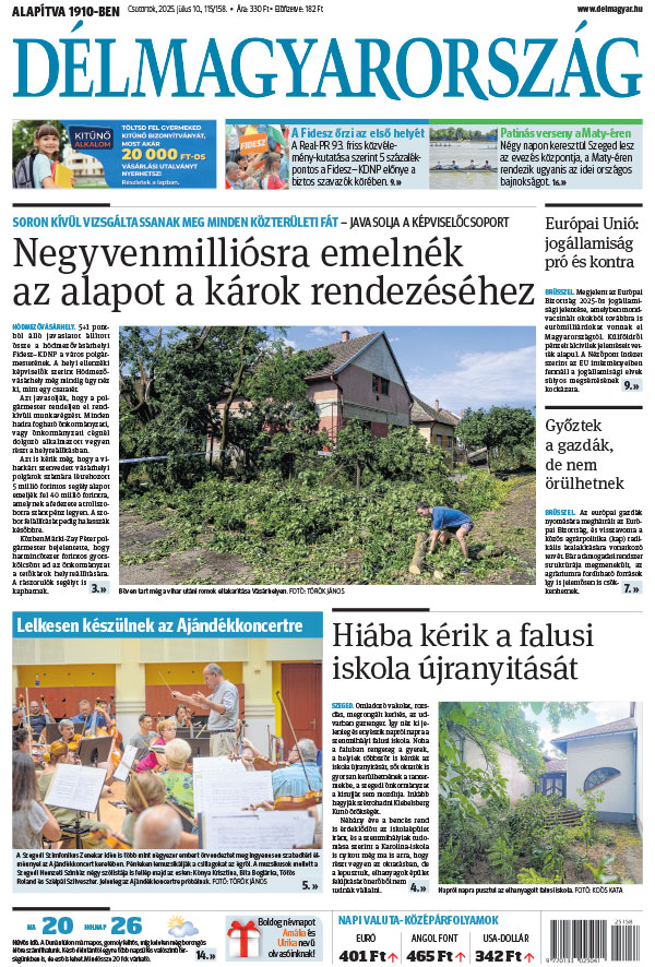 Lapszám: 2025.07.10.