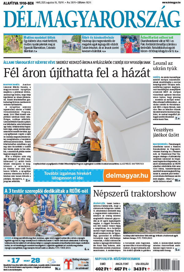 Lapszám: 2025.08.18.