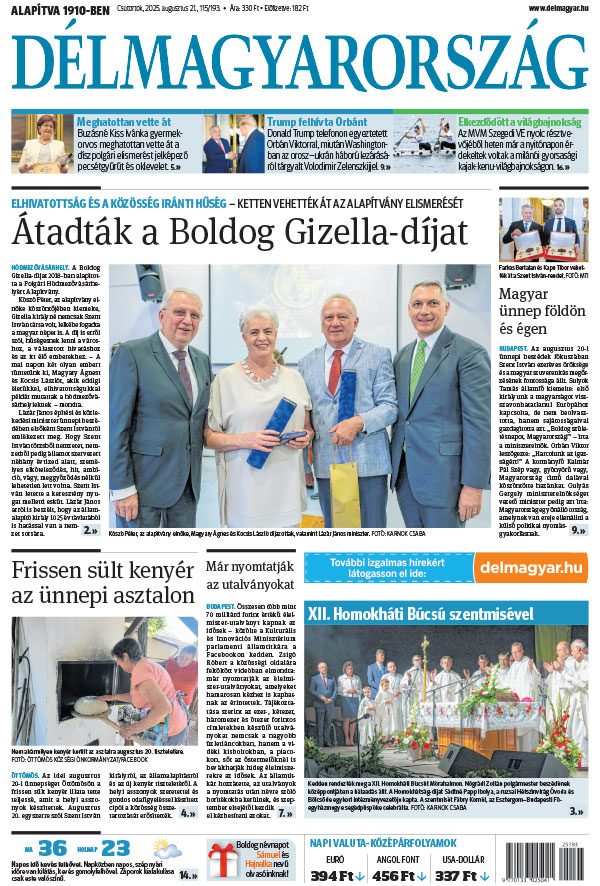 Lapszám: 2025.08.21.