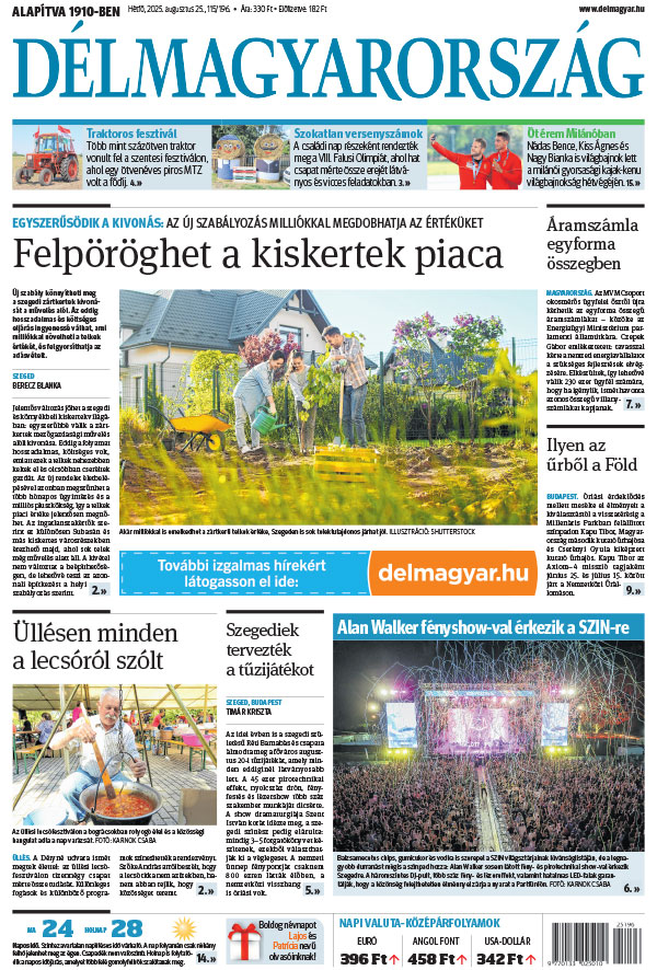 Lapszám: 2025.08.25.