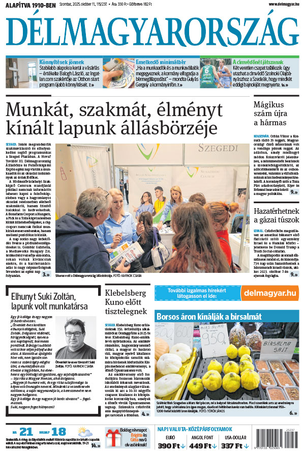 Lapszám: 2025.10.11.