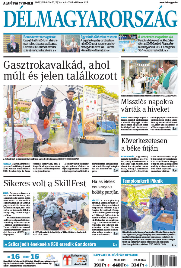 Lapszám: 2025.10.20.