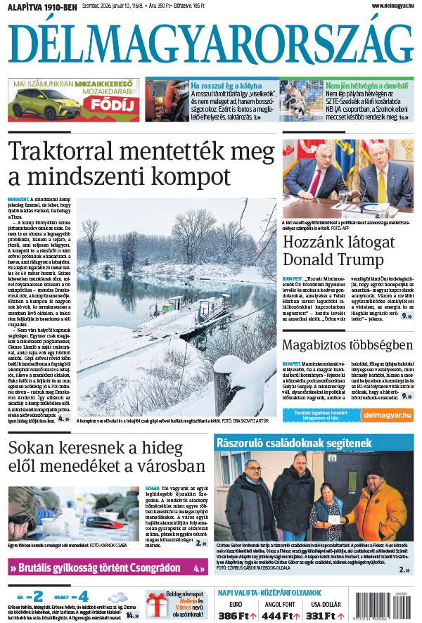 Lapszám: 2026. 01. 10.