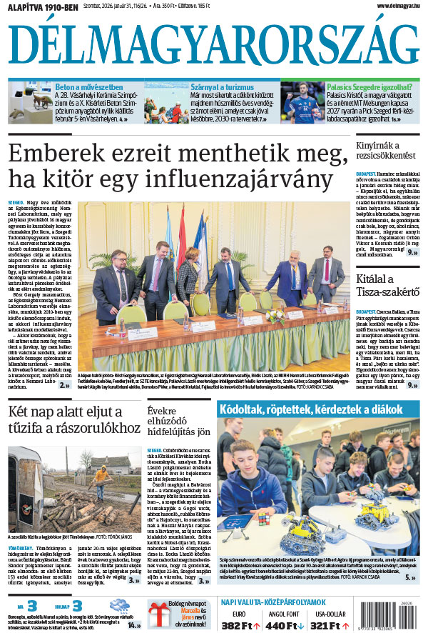 Lapszám: 2026. 01. 31.