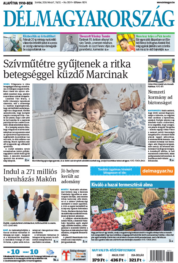 Lapszám: 2026. 02. 07.