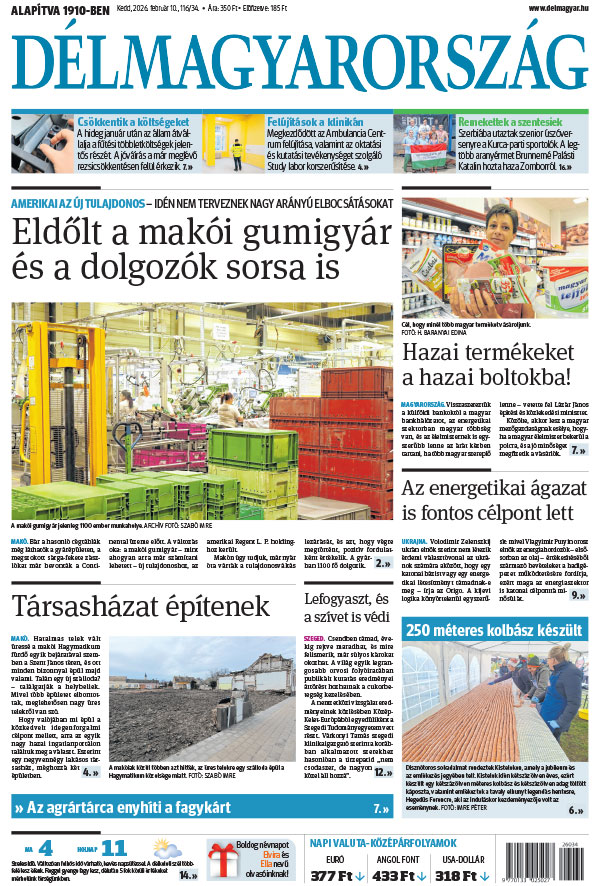 Lapszám: 2026. 02. 10.