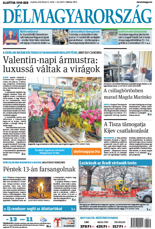 Lapszám: 2026. 02. 12.