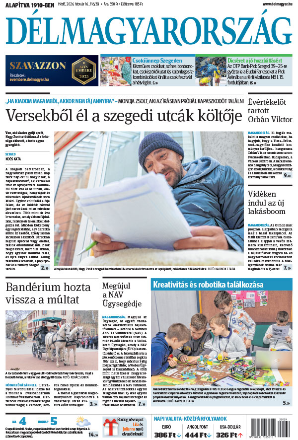Lapszám: 2026. 02. 16.