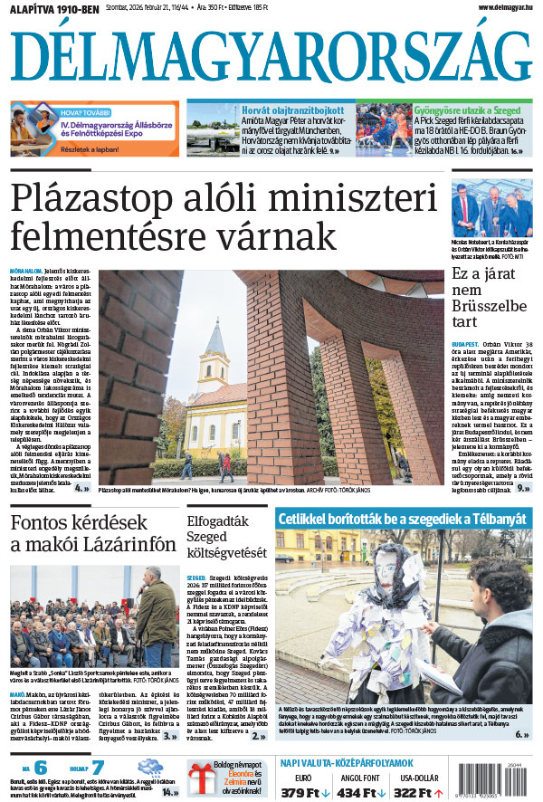 Lapszám: 2026. 02. 21.