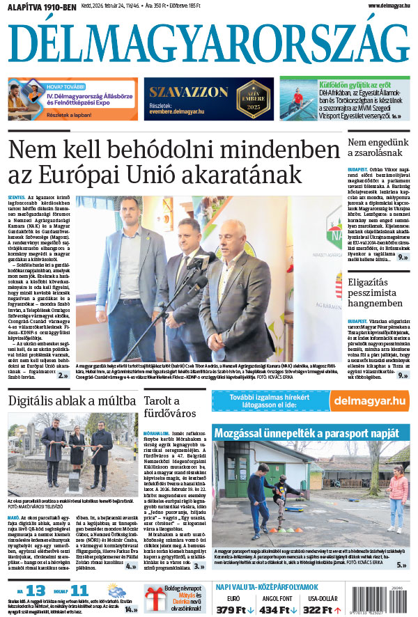 Lapszám: 2026. 02. 24.