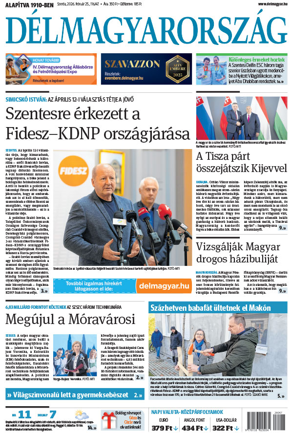 Lapszám: 2026. 02. 25.