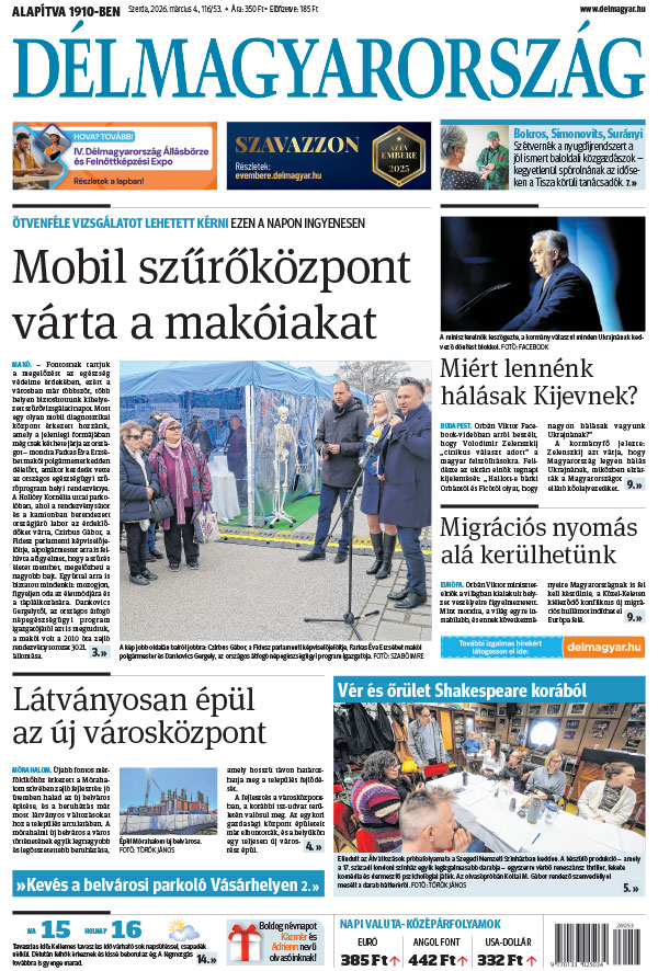 Lapszám: 2026. 03. 04.