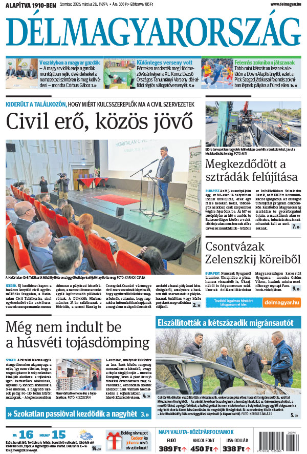 Lapszám: 2026. 03. 28.