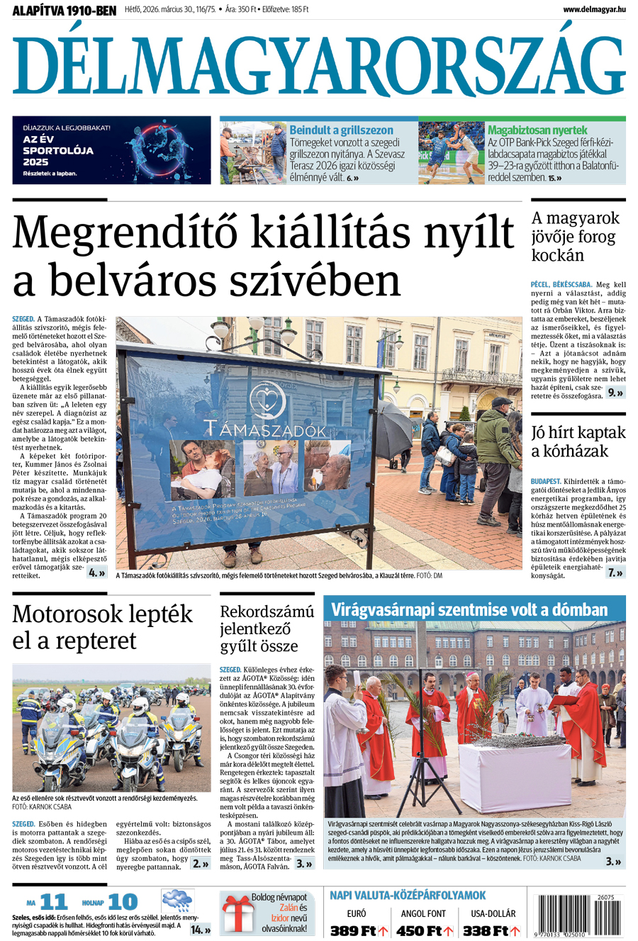 Lapszám: 2026. 03. 30.