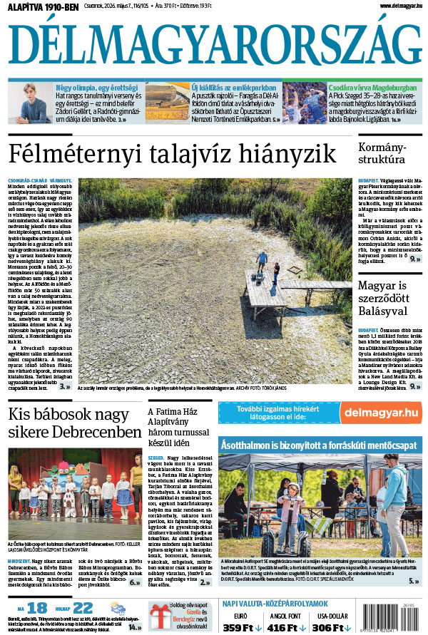 Lapszám: 2026. 05. 07.