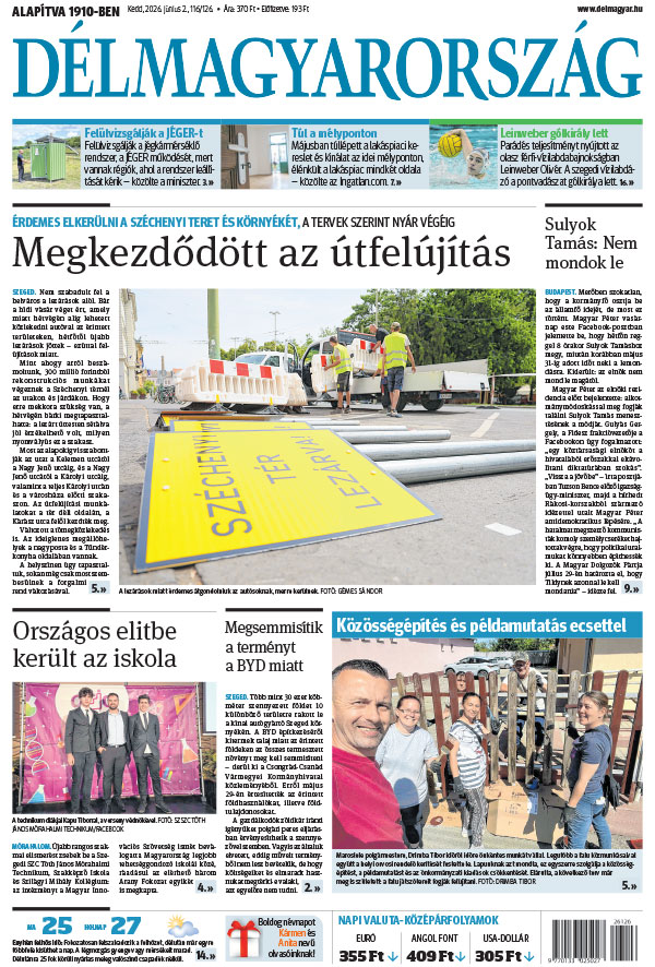 Lapszám: 2026. 06. 02.