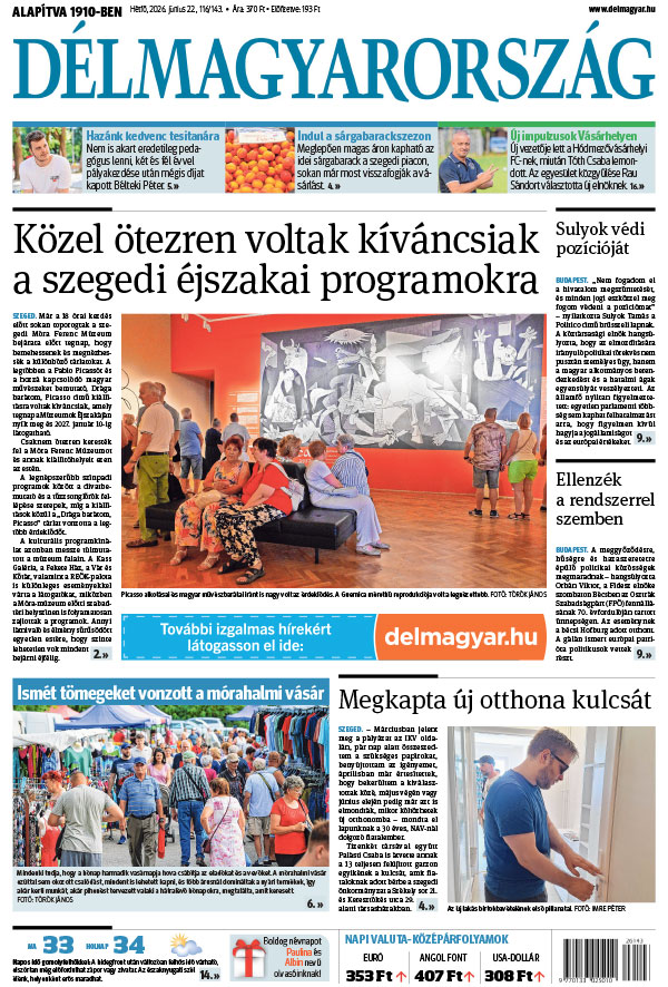 Lapszám: 2026. 06. 22.