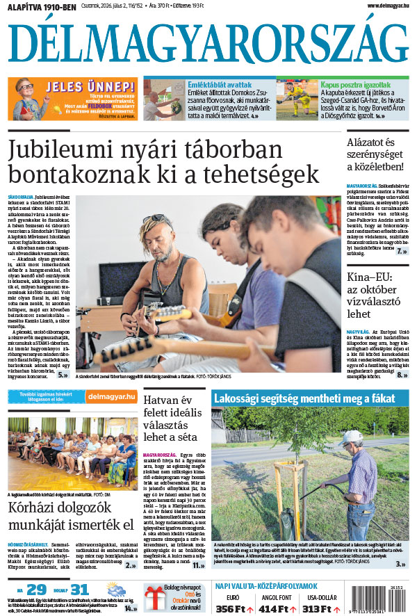 Lapszám: 2026. 07. 02.
