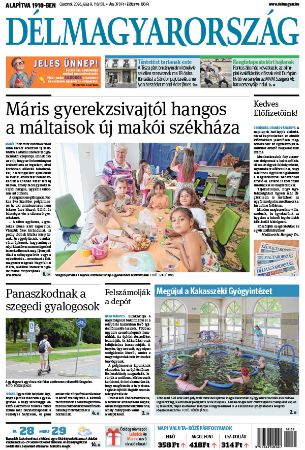 Lapszám: 2026. 07. 09.