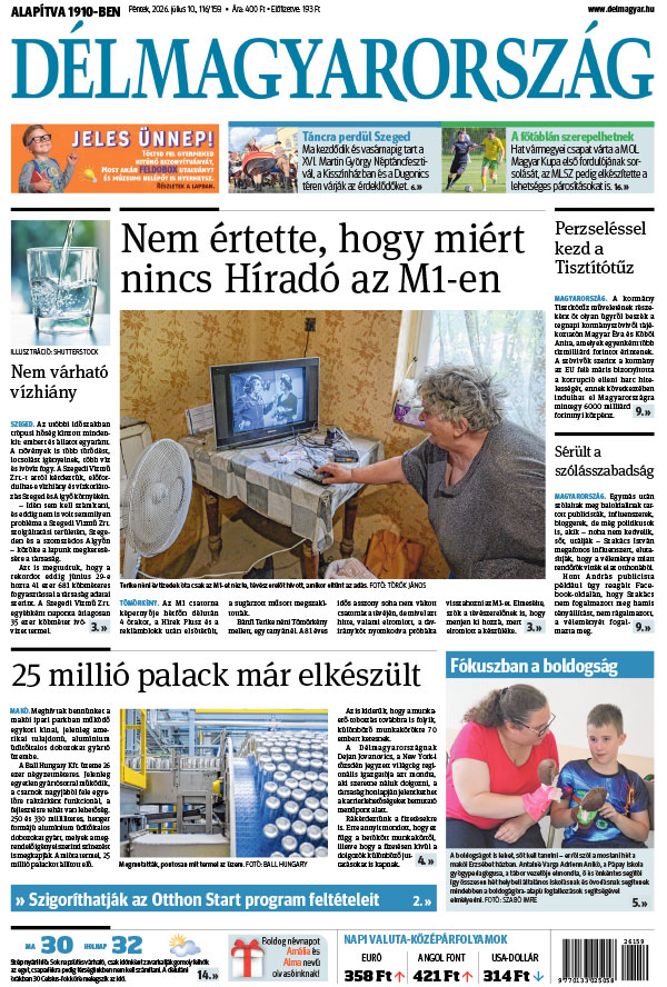 Lapszám: 2026. 07. 10.