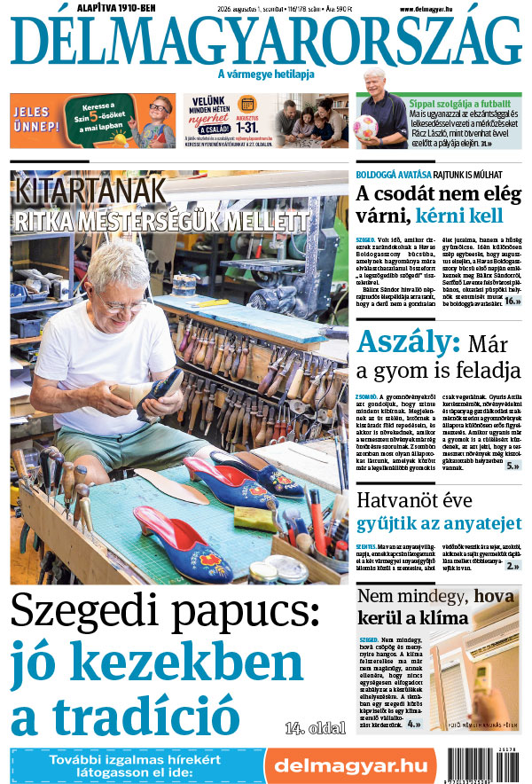 Lapszám: 2026. 08. 01.